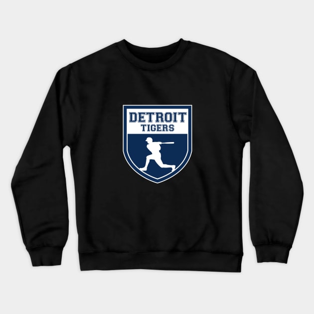 Detroit Tigers Fans - MLB T-Shirt Crewneck Sweatshirt by info@dopositive.co.uk